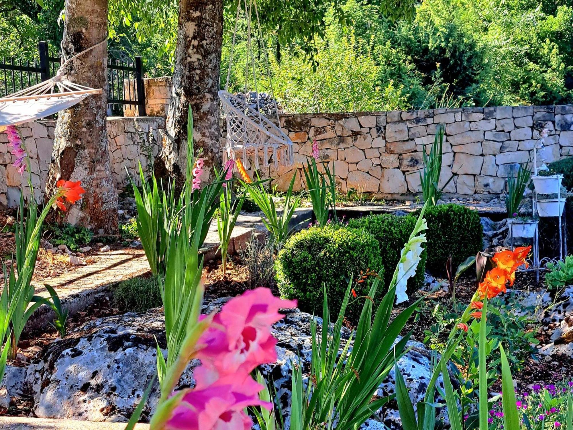 Relaxing Dalmatian House In Village Ljubitovica Exteriér fotografie
