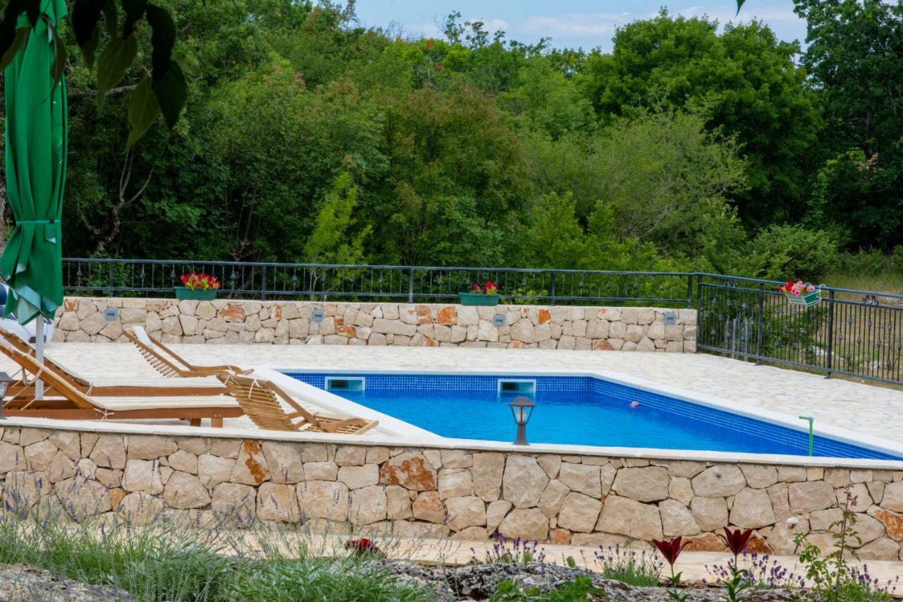 Relaxing Dalmatian House In Village Ljubitovica Exteriér fotografie